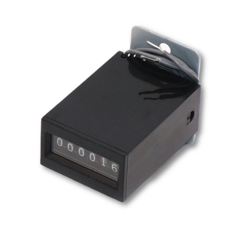 Security Manufacturer Black Plastic Cover Meter Digital Counter