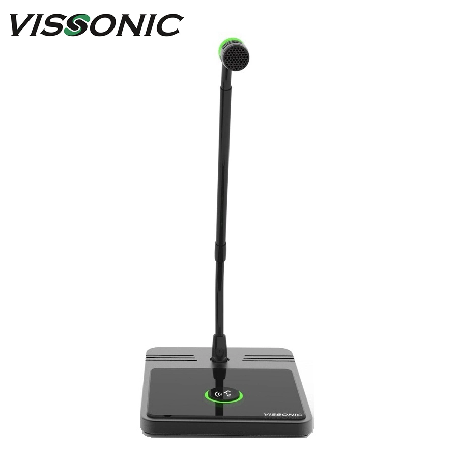 Vissonic totalmente digital com fio clássico conferência de áudio do microfone do sistema com o botão físico