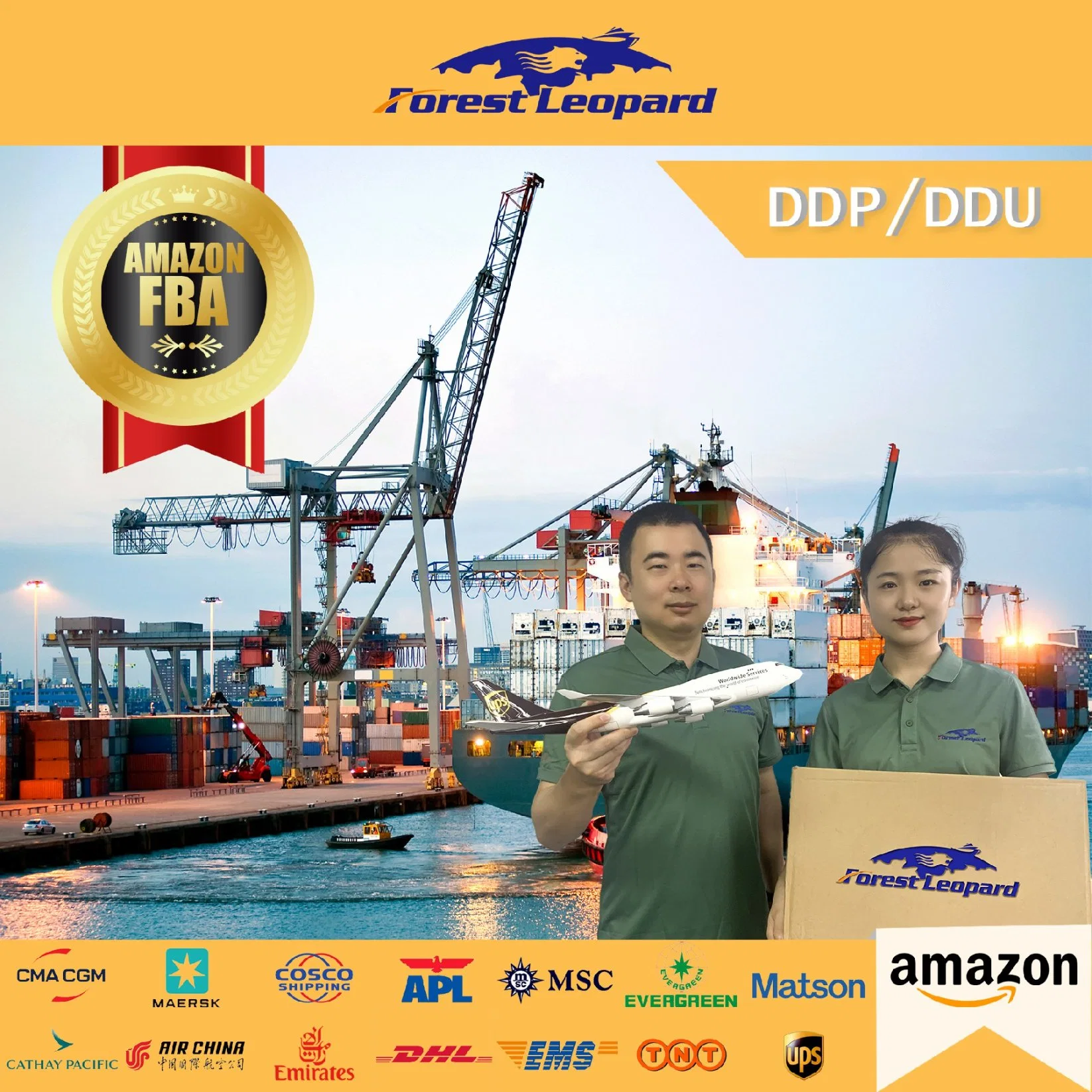 Professional Freight Supplier DDP Sea Shipping Service From Shenzhen to Spain LCL Amazon Fba Amazon Warehouse Excellent Service