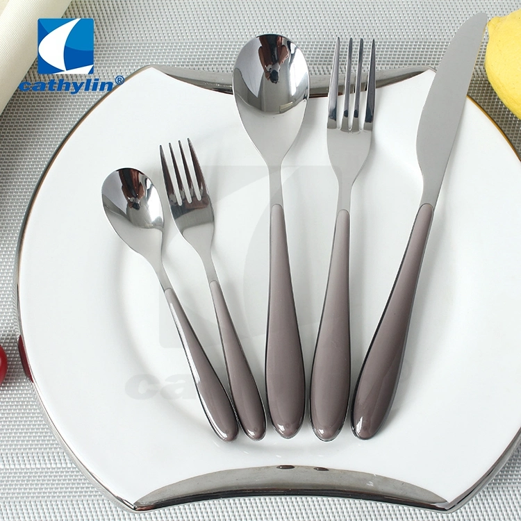 Premium Quality Personalized Plastic Handle Cutlery for Restaurants