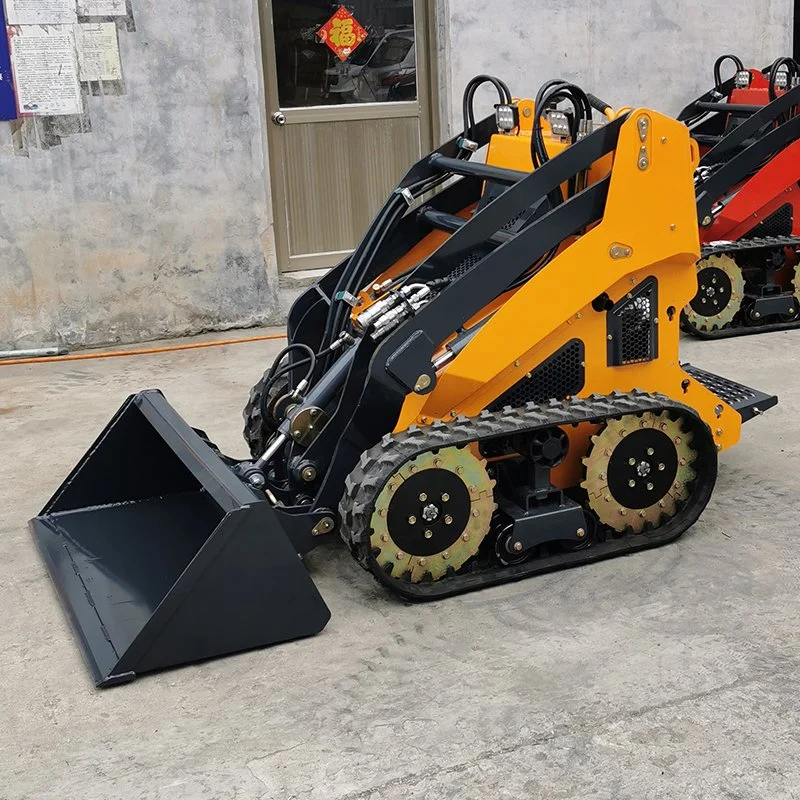 Cheap Price Chinese Micro Skid Steer Loader Brush Cutter Skid Steer