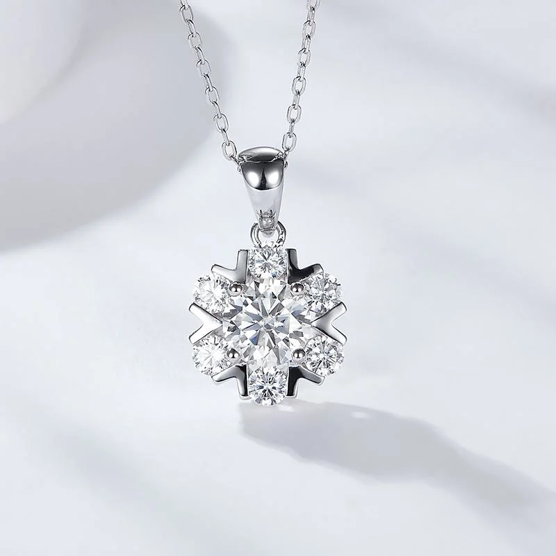 1-3 Carat D Colar Pendente Moissanite cor 100% 925 Sterling Silver casamento festa belas jóias de comércio por grosso