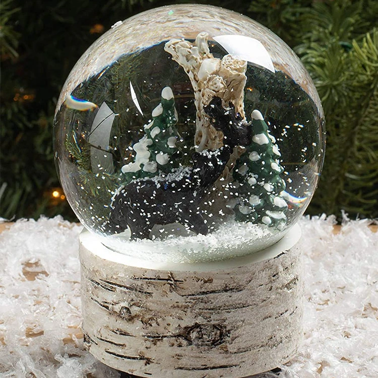 Christmas Snow Globe Decoration Gifts, Snowman Snowglobe Design for Christmas