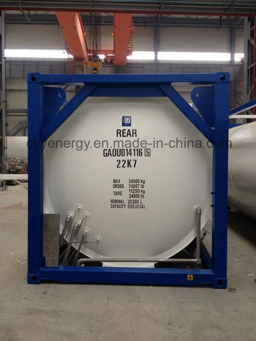 Newest High quality/High cost performance  and Low Price LNG Lox Lin Lar Lco2 Fuel Storage Tank Container Pressure Vessel