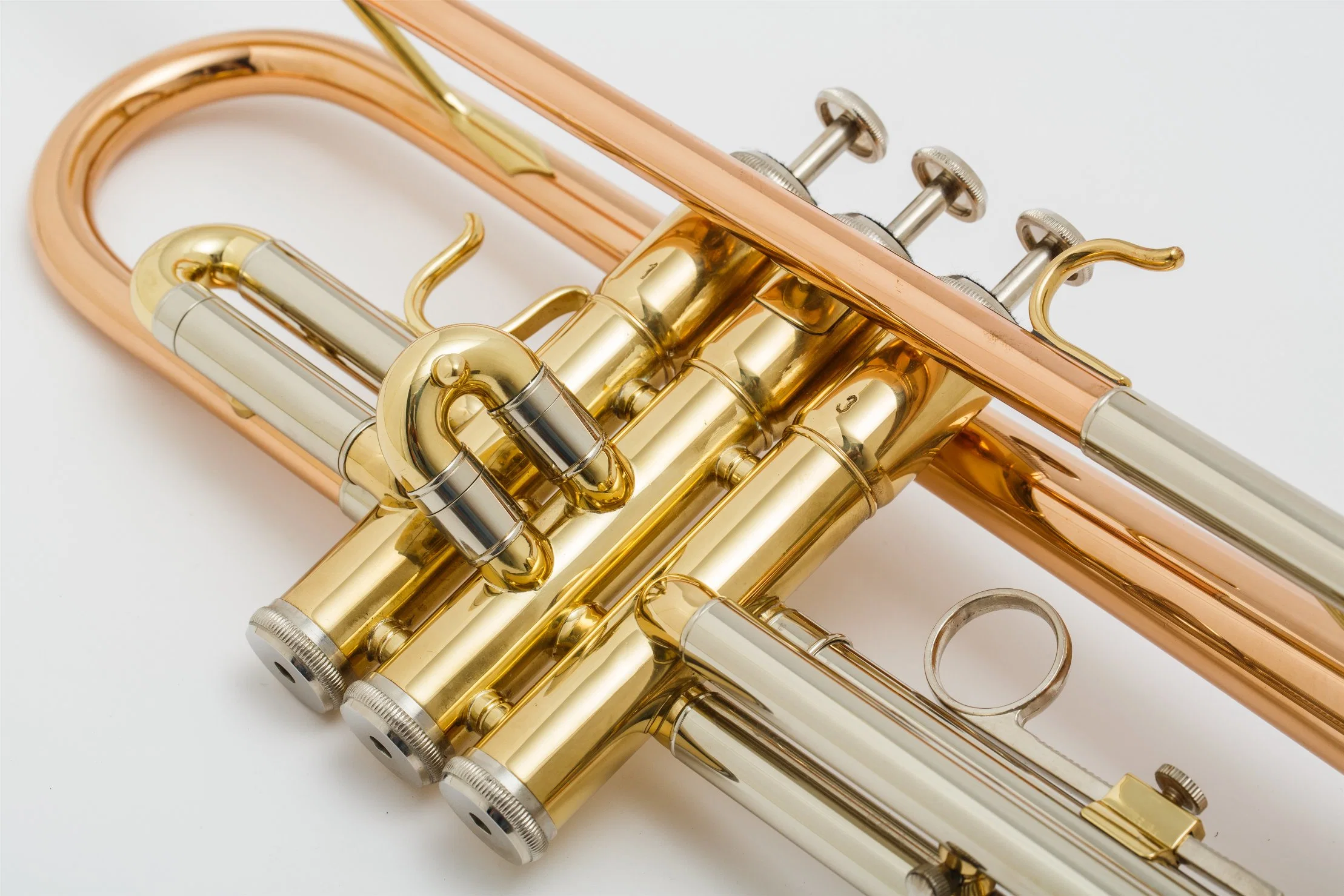 Good Rose Brass Body Step up Trumpet Cheap Manufacturer