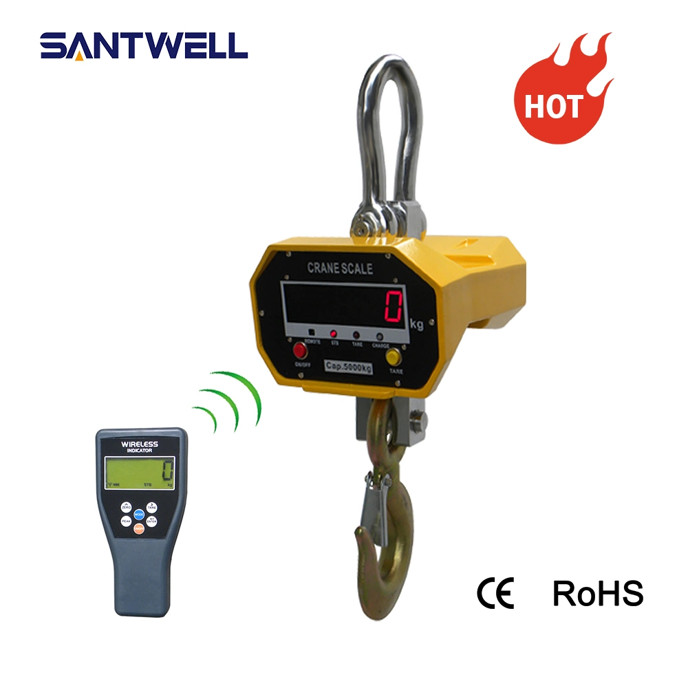 HK-SL 1t 1.5t High Sales Volume Supplier Remote Controller Crane Scale Industrial Hanging Scale