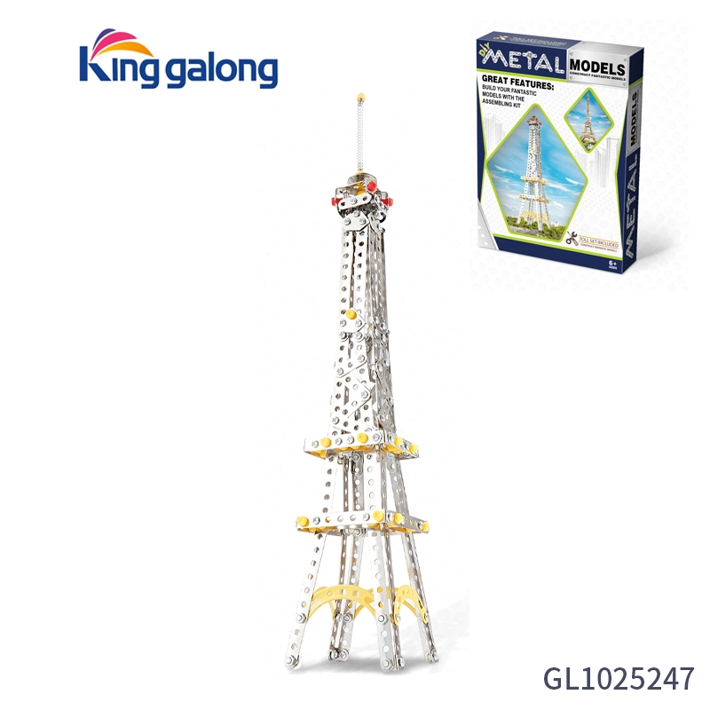 Nuevo artículo 607 PCS el Empire State Building Metal 3D Puzzle de aleación para niños