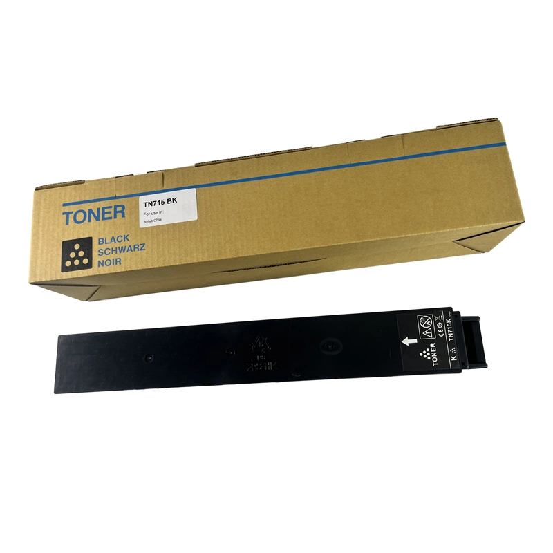 Compatible Konica Minolta Tn715 Black Toner Cartridge for Konica Minolta Bizhub C750I