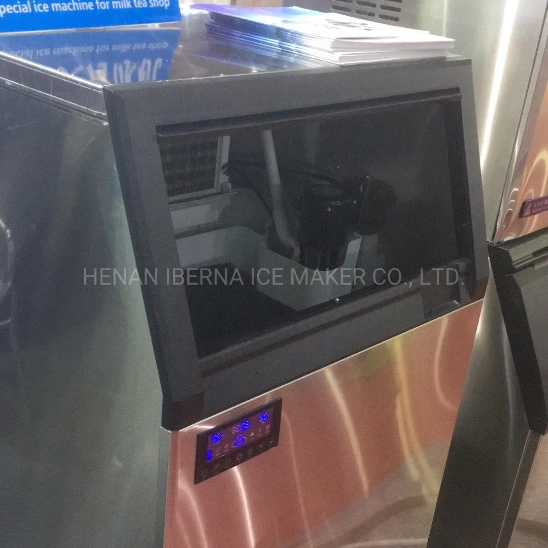 150kgs Self-Contained Cube La Machine à glace pour les aliments congelés rapide