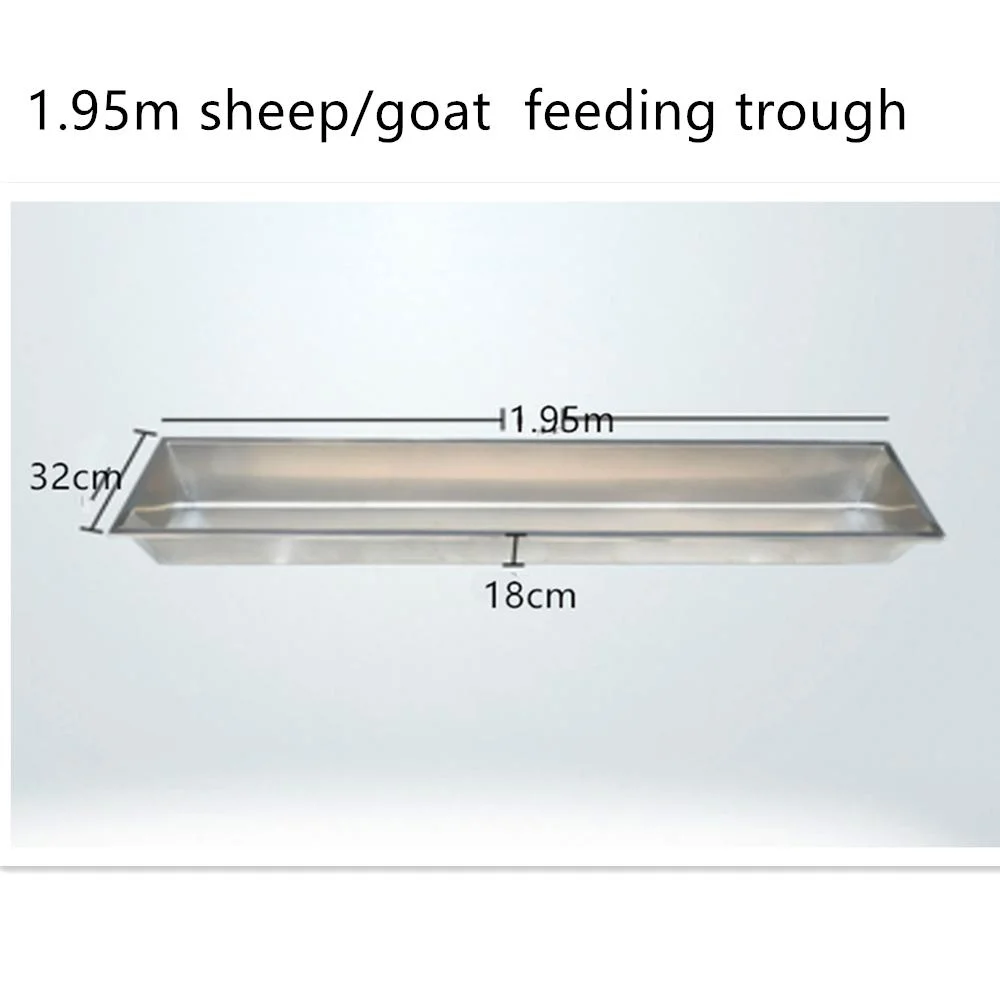 Heavy Duty Galvanzied Customized Sheep Feeder Trough