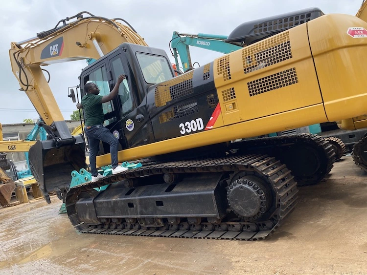 Used Japan Caterpillar 330d Hydraulic Crawler Excavator and Secondhand Cat Excavator 330lb, 325D, 330d, 329d