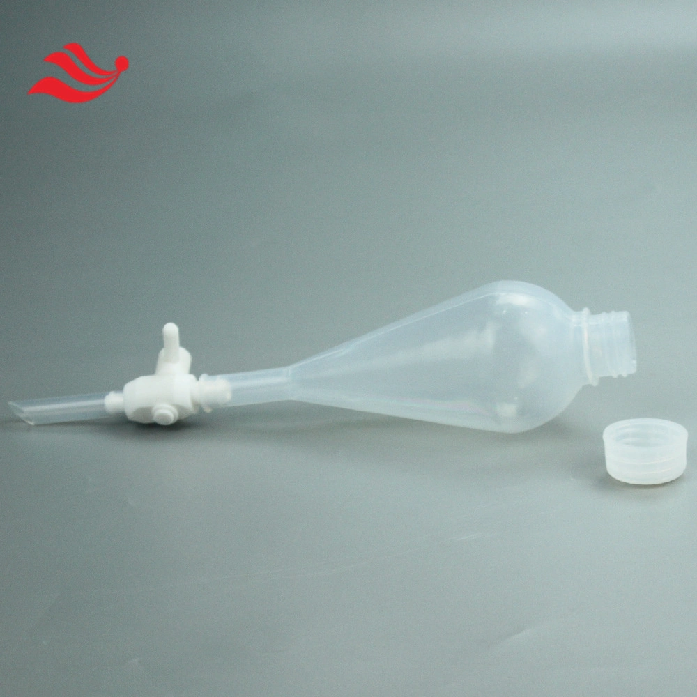 FEP 250ml Separatory Funnel for Separation and Extraction Can Be Used with Condensing Reflux Device