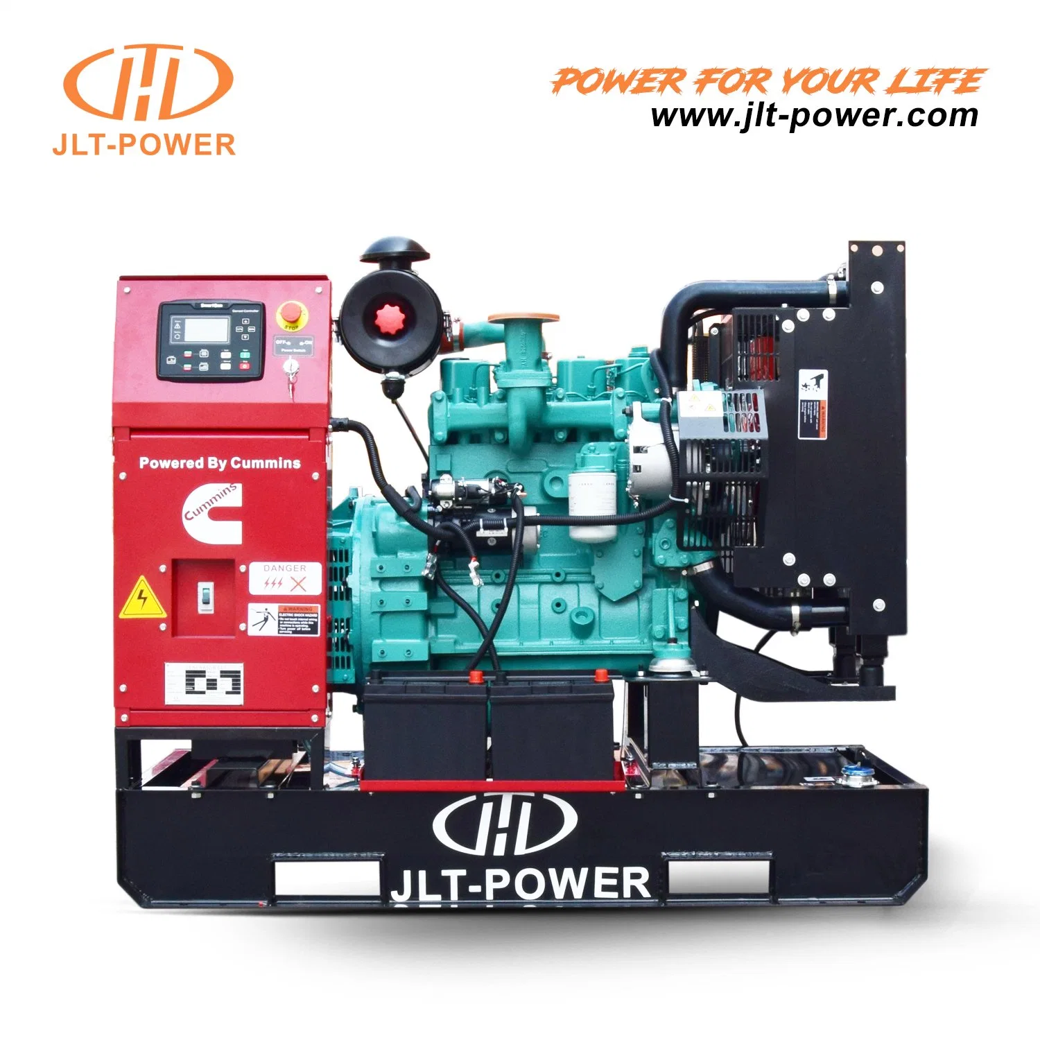 Mobile Open Diesel Generators Branded Jlt Power for Republic of Indonesia