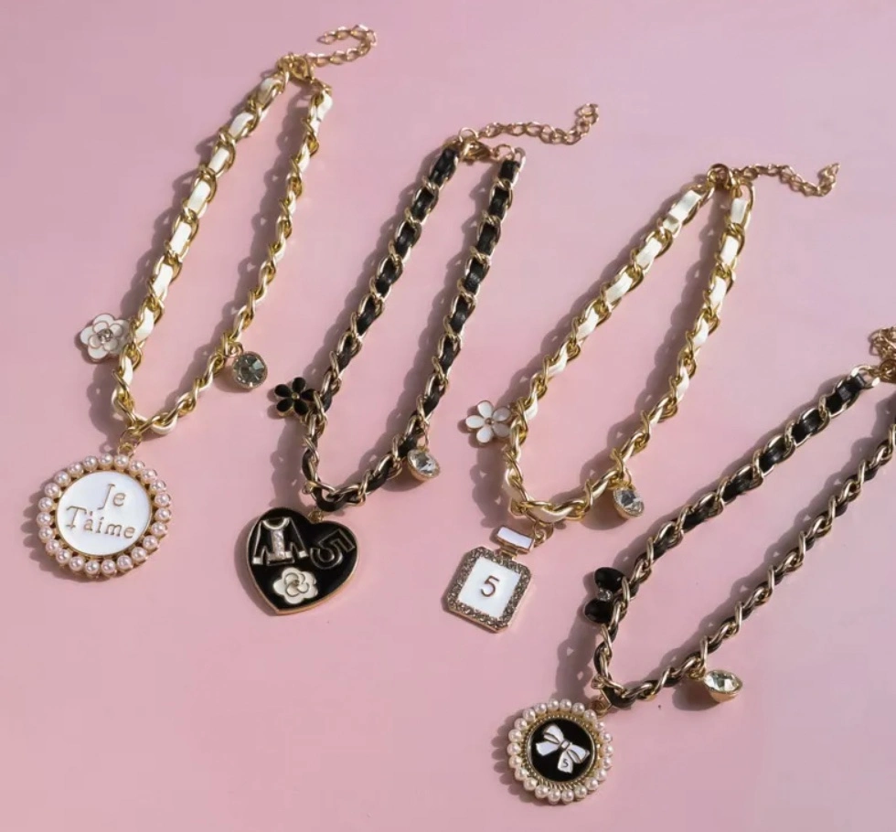 Pets Black Necklaces Princess Elegant Pearl Collars Cheap Cats Necklaces