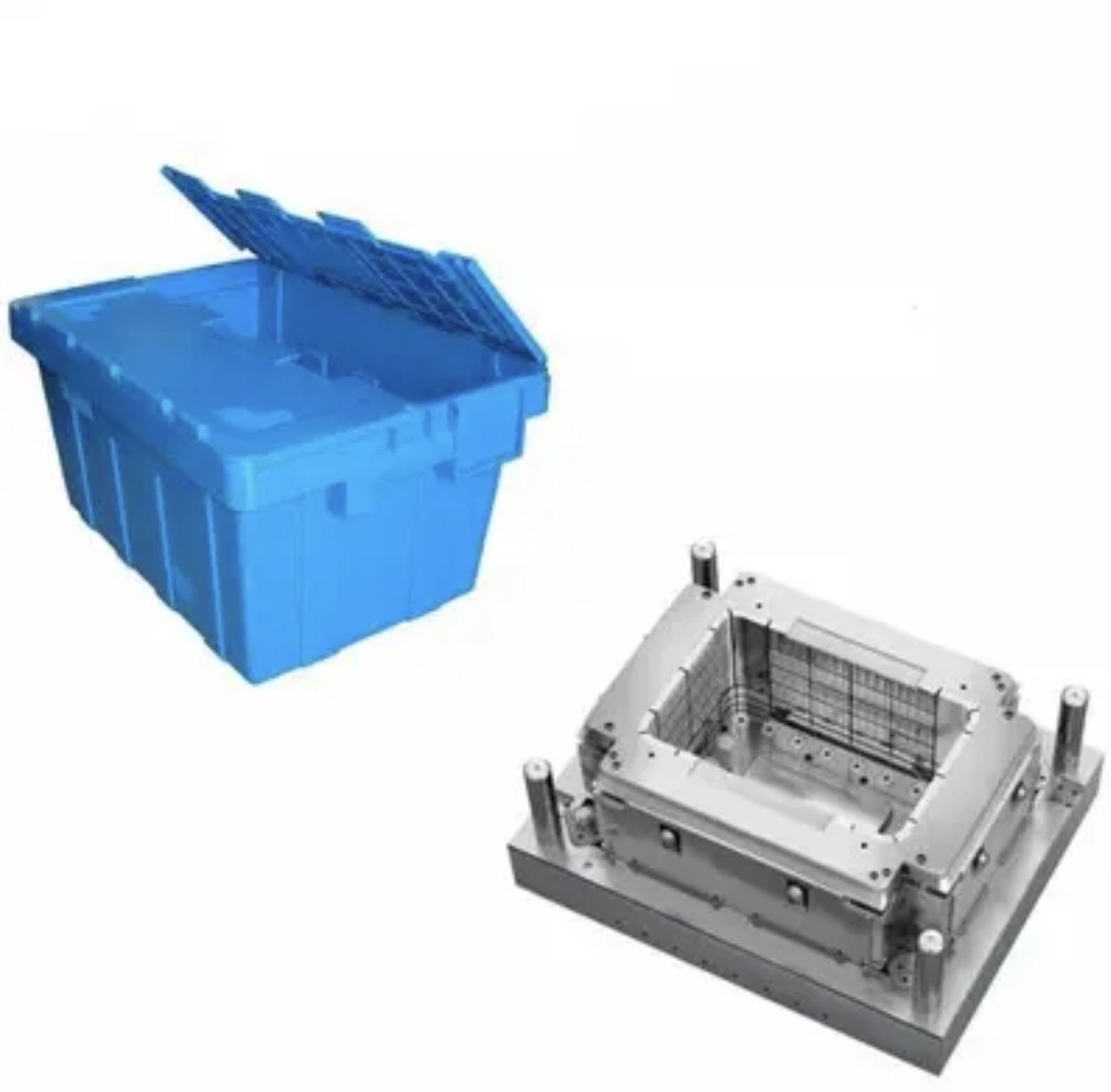 Customized Plastic PP Dirty Clothes Laundry Basket Mould Injection Molding Machine