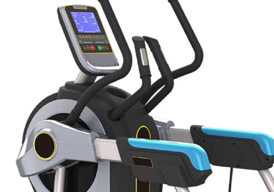 Negro Azul Gym Fitness aparatos de ejercicios para el hogar de la máquina elíptica magnética