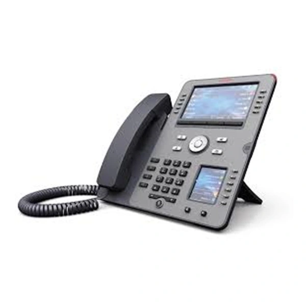 Das preisgünstige, leistungsstarke Avaya IX IP Phone J159 IP Phone verfügt über primäre und sekundäre Farbdisplays