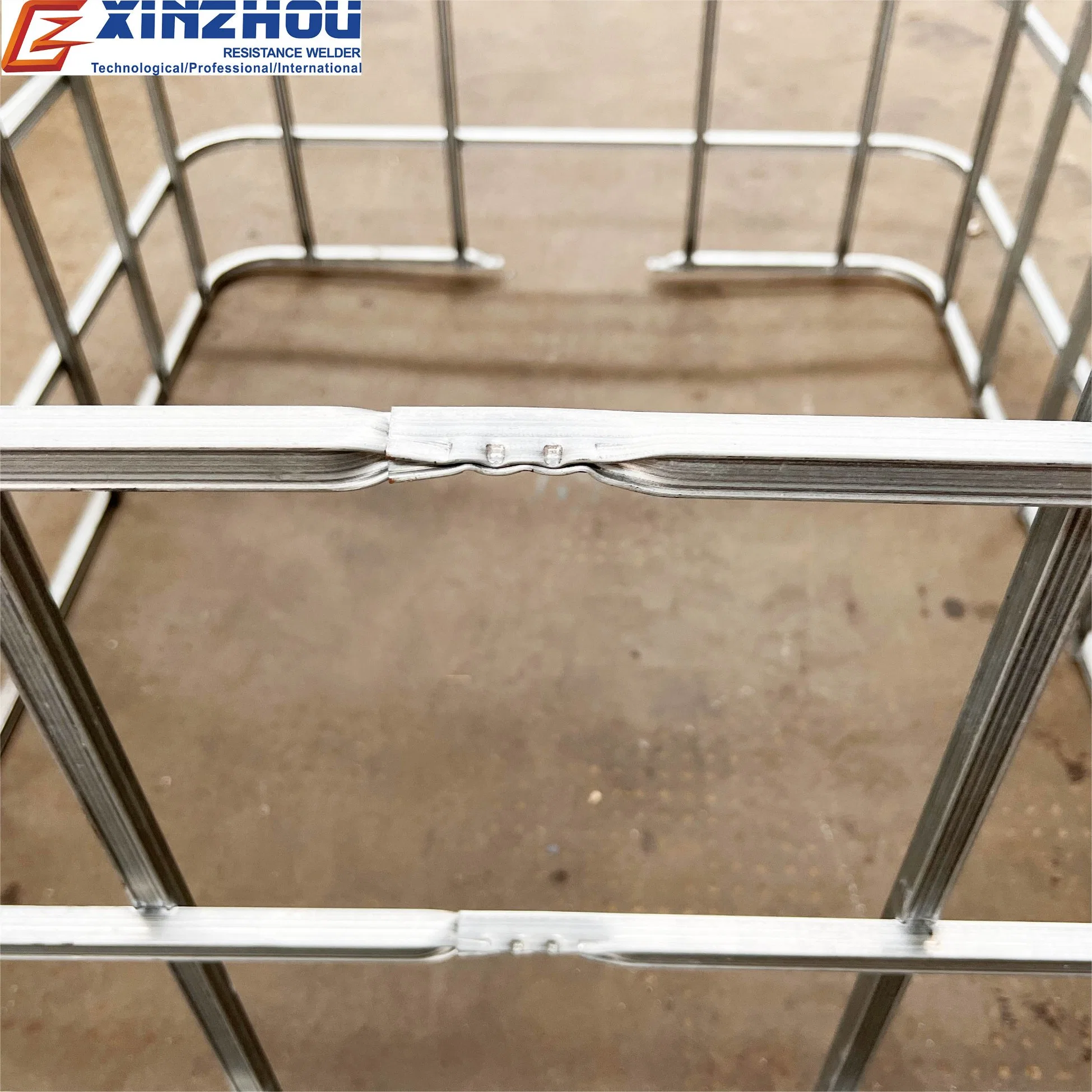 Intermediate Bulk Container Assembly Equipment IBC Tank Frame Welding Machine