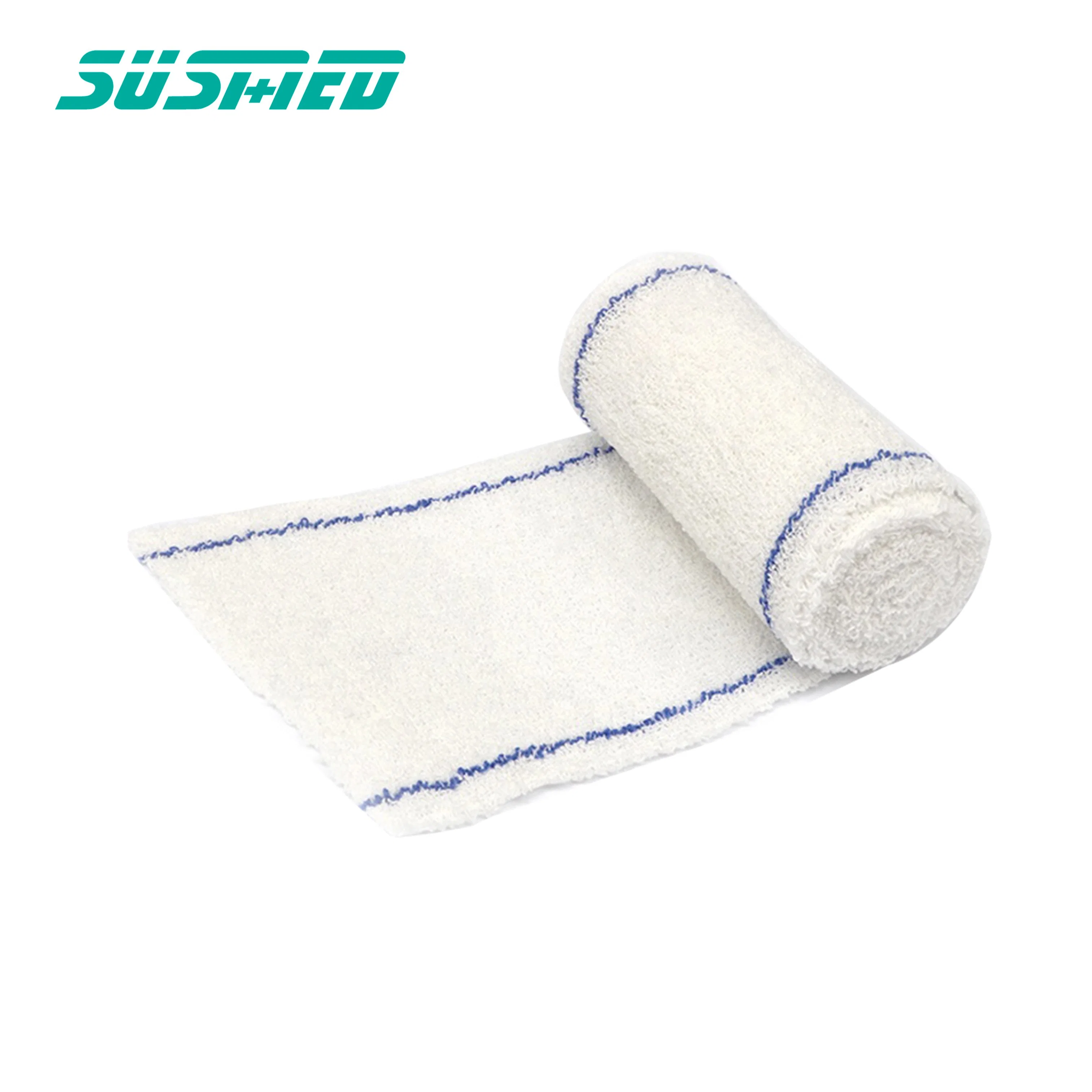 100% coton élastique aseptique crêpe médical Bandages