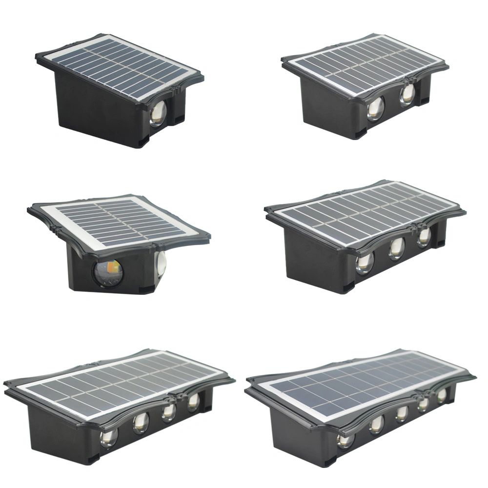 LED Wandleuchte Outdoor Veranda Wasserdichte Wandleuchte Solar Garden Licht