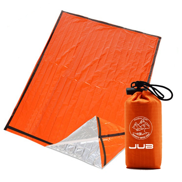 Bivy Sack Gear Portable Survival Thermal 2 Person Emergency Sleeping Bag for Mountain Camping