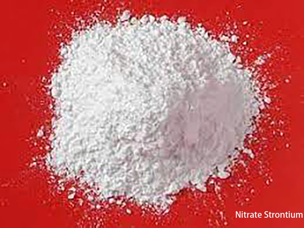 Strontiumnitrate Srno3 SAL de estroncio de grado industrial