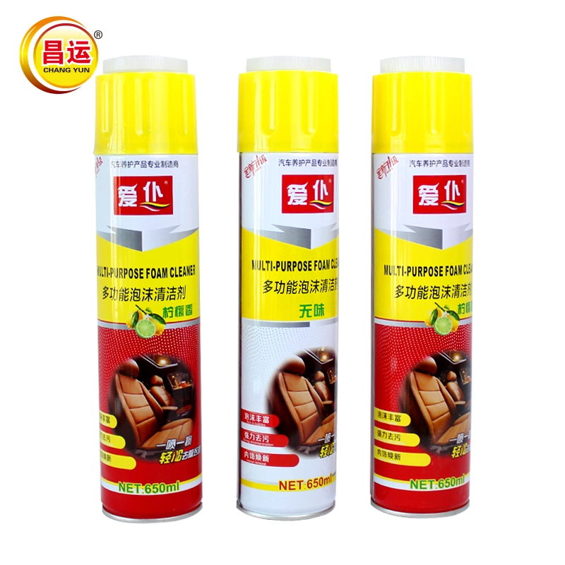 650ml Home and Car Cleaning Multi Purpose Car Foam Cleaner with Good Quality