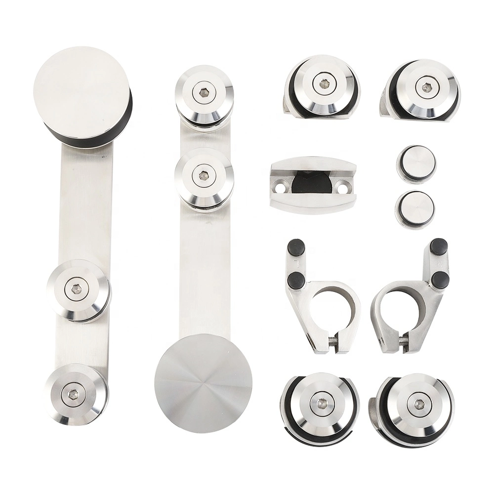 Stainless Steel 304 Hanging Glass Door Roller and Fitting Hardware Accessories