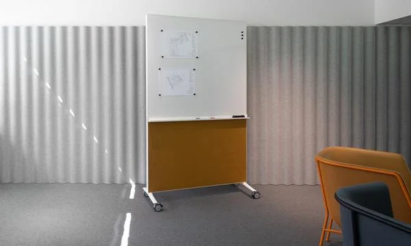 Eco-Friendly Pet Acoustic Partition Soundproof Pet Acoustic Whiteboard Room Noise Isolation Pet Acoustic Notice Board