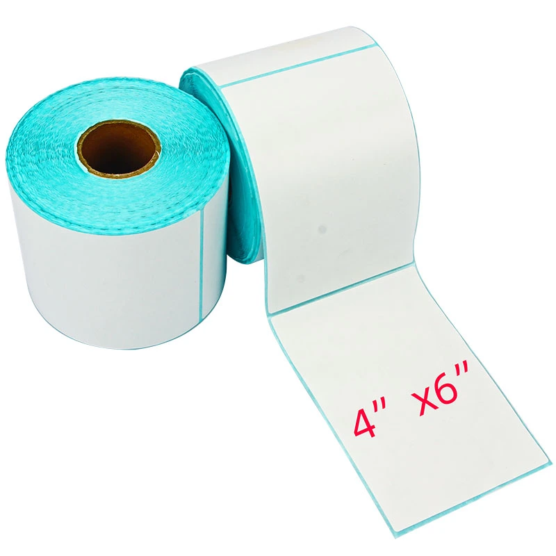 Zebra/Dymo Self Adhesive 4X6 Inch Direct Thermal Sticker Paper Thermal Transfer Printed Label