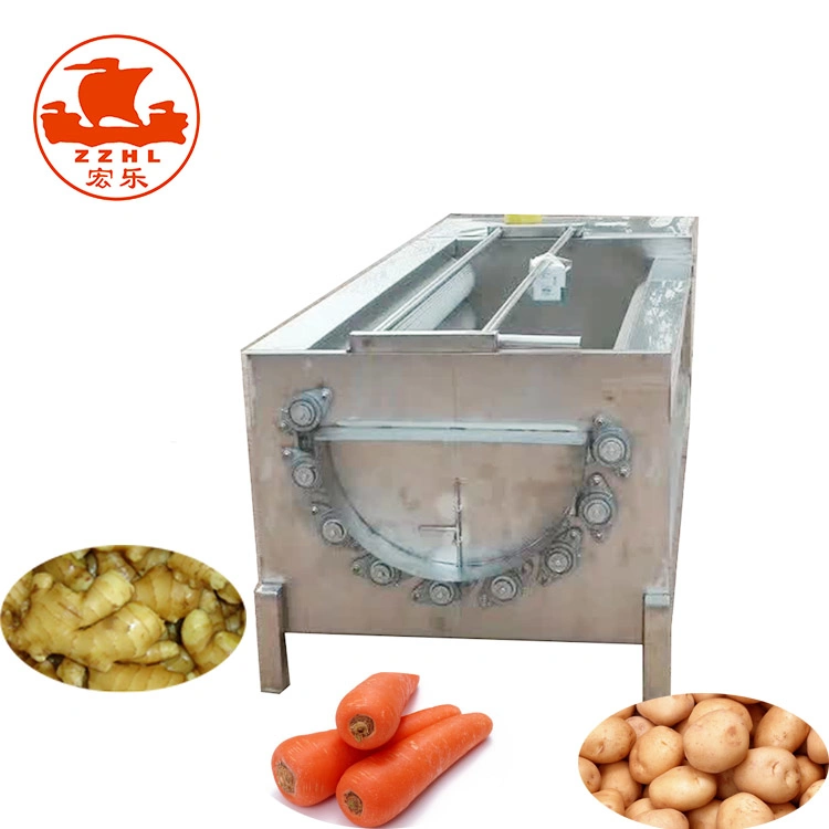 Factory Price on Line Washing and Vegetable Cutter Coconut Peeling Machine Brush