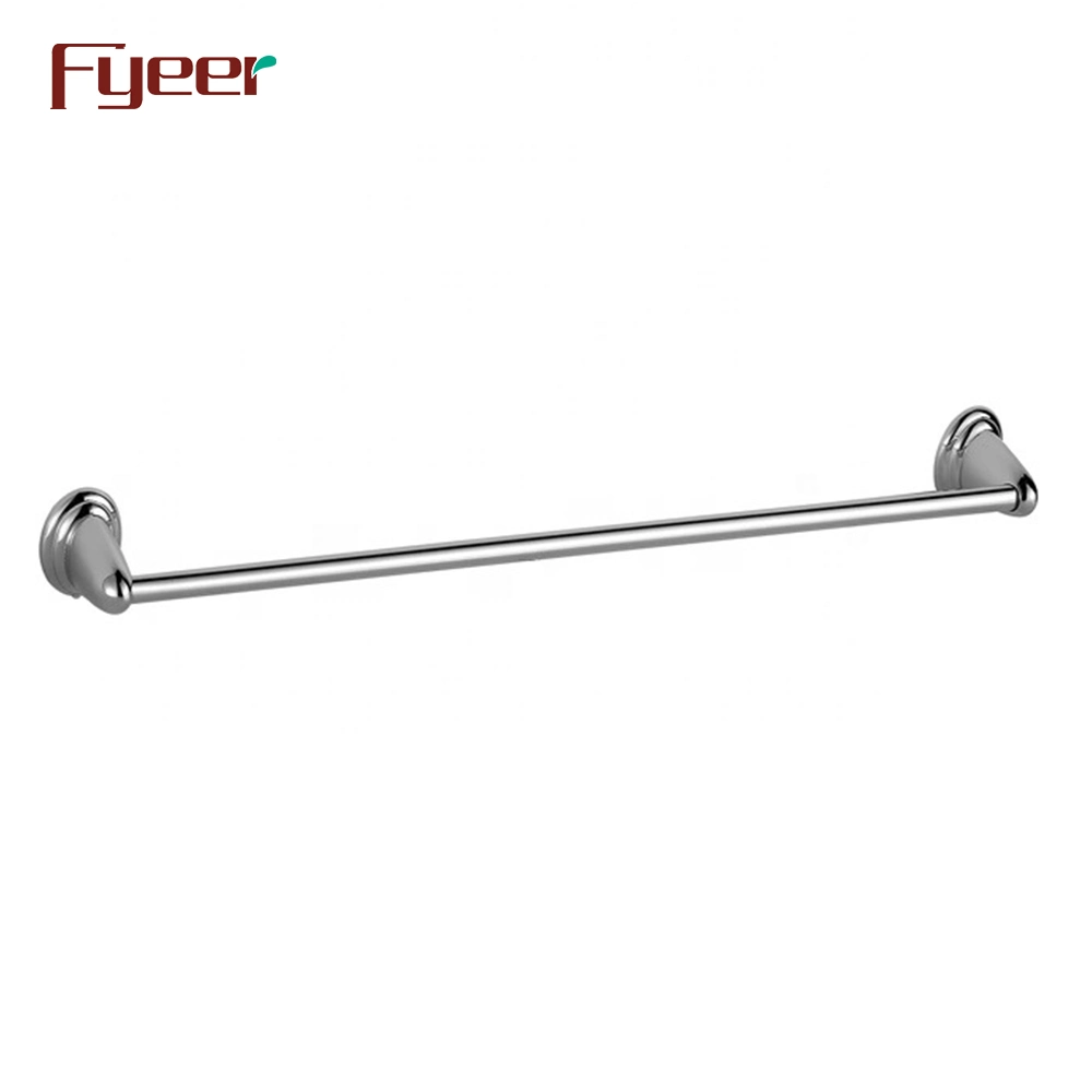 Fyeer 6 Piece Zinc Alloy Chrome Bathroom Accessory Set