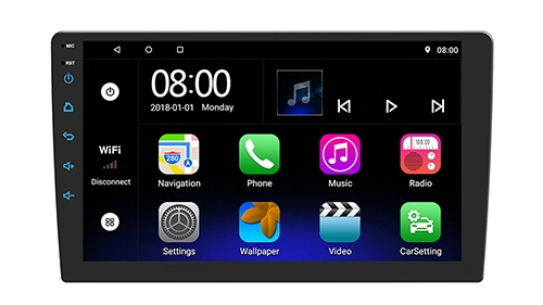Autoradio Android 2+32g Auto Electronics IPS Touch Screen 10 Inch Car DVD Player