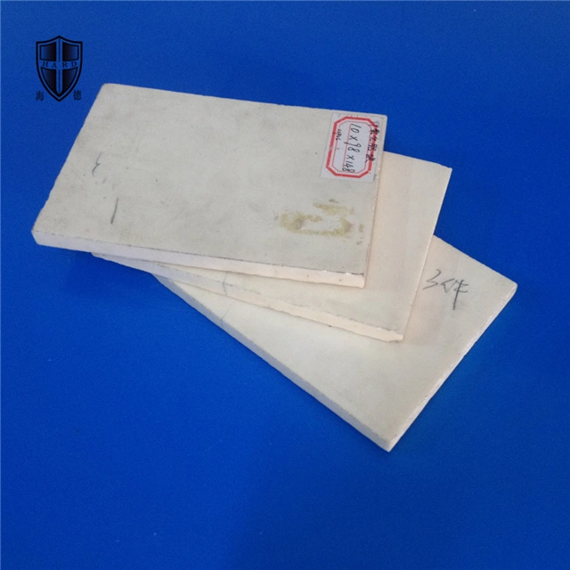 1600c Resistant Alumina Ceramic Raw Material Sheet Plate Blank