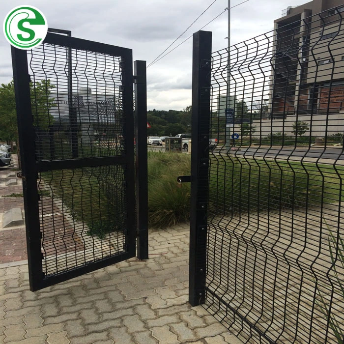 Europe Popular Galvanized Metal Garden Swing Fence Gate