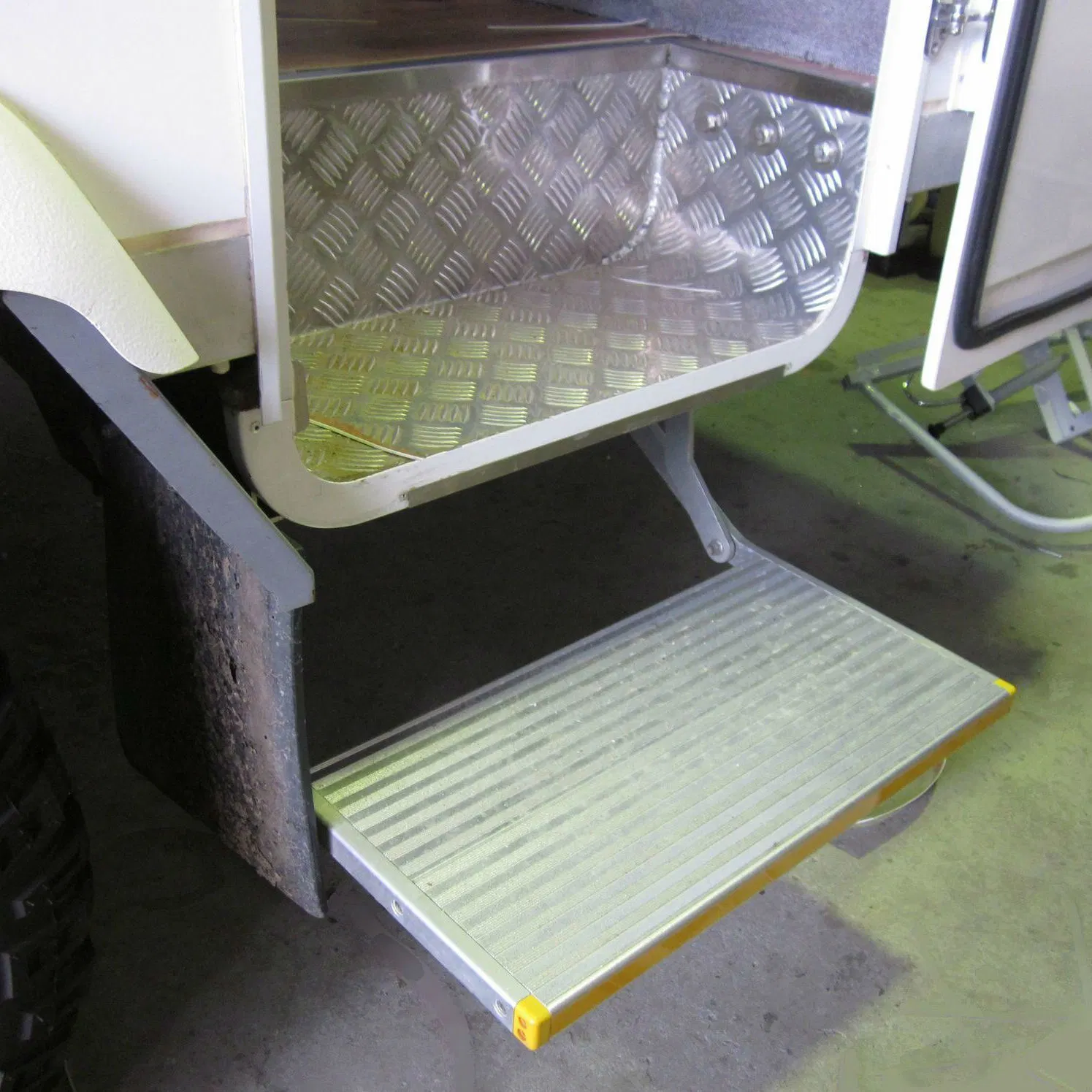 Single Electric Folding Step for Motorhome, Motorhome Step