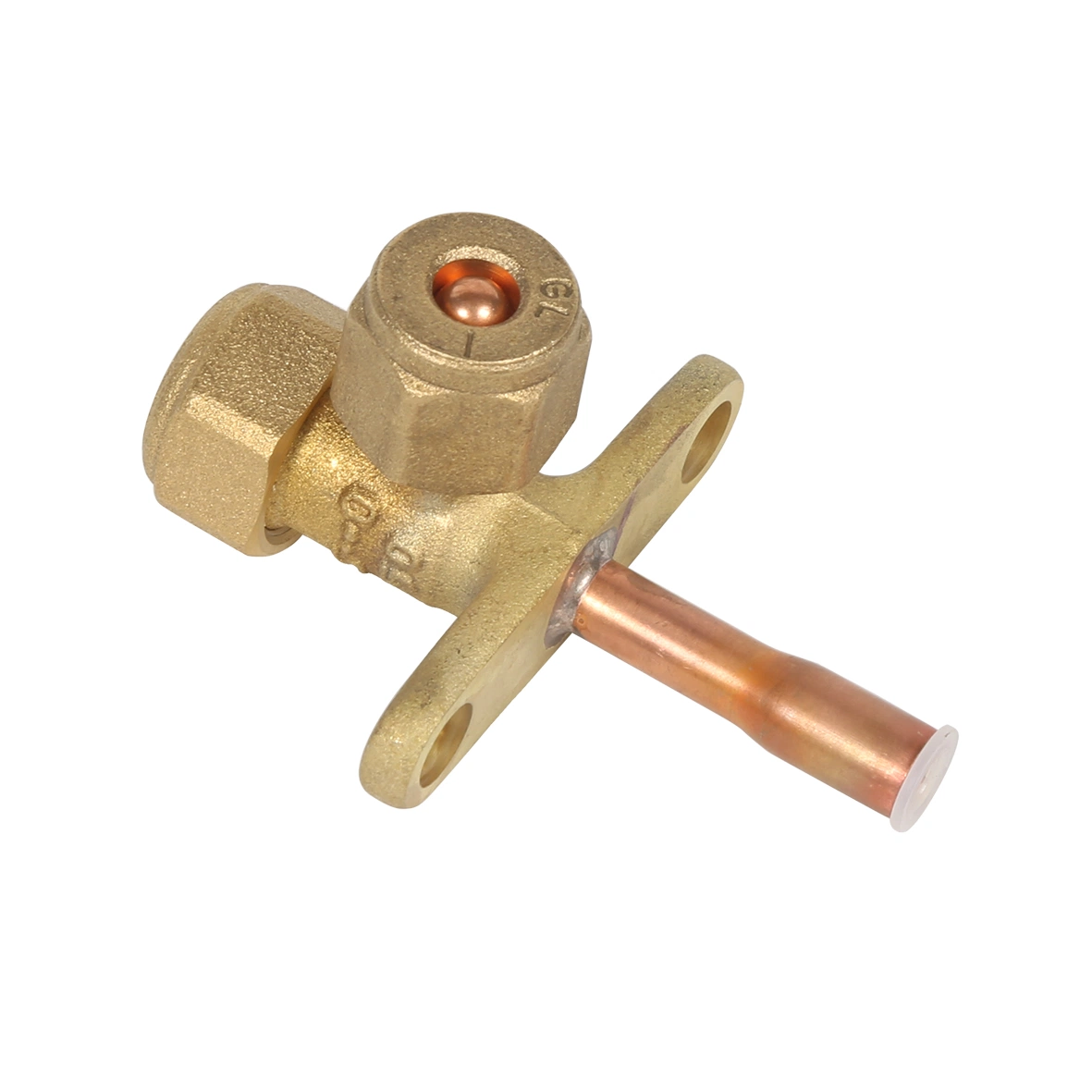 Copper Commercial Square Cylindrical Service Valve