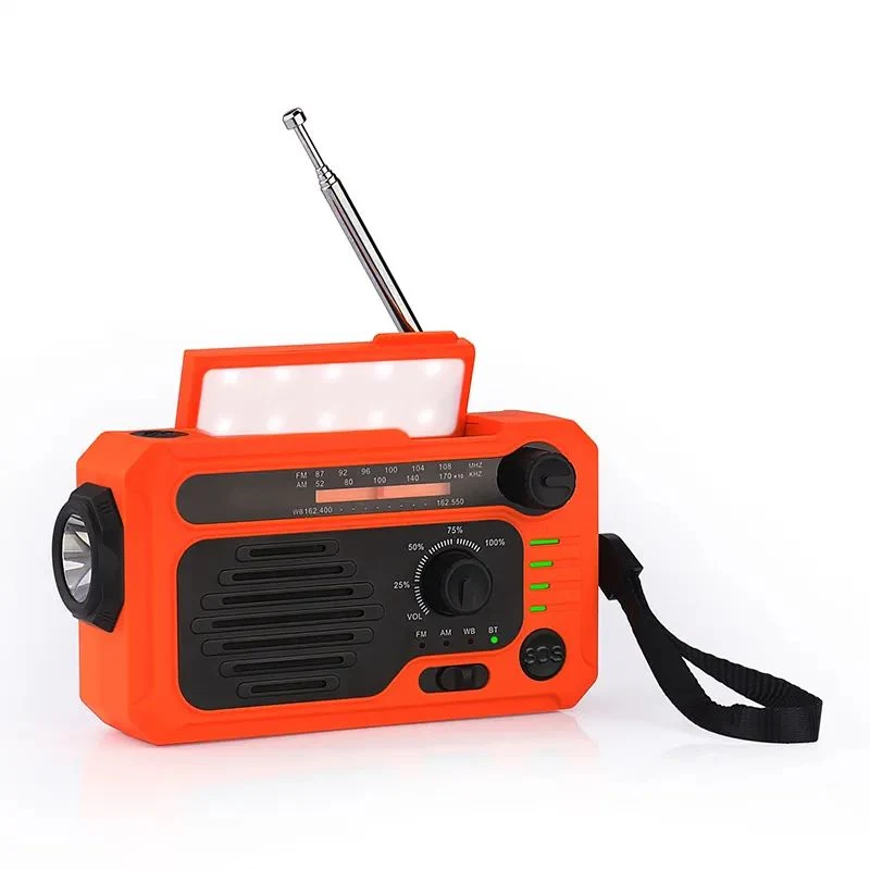 Wholesale/Supplier Am/FM Radio Outdoor Portable Mobile Power Bank 2000 mAh Solar Radio