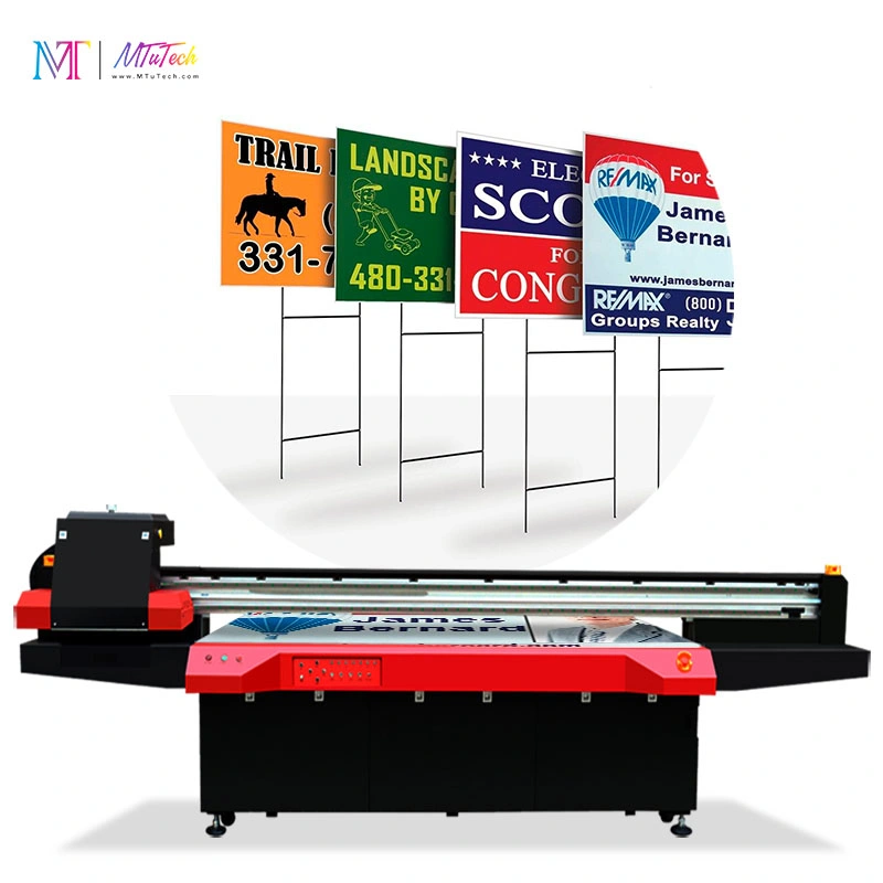 Digital Large Format UV Flatbed Printer with Ricoh Gen5/6 Head LED Lamp Printer