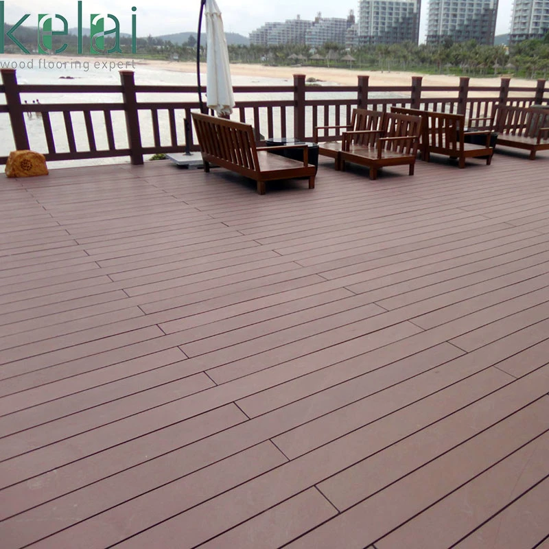 Factory Wholesale/Supplier Outdoor WPC Wood Plastic Composite Decking Board Garden Decking Products New WPC 2023