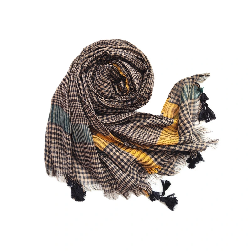 Fashion Plaid Winter Scarves for Ladies Shawls Wraps Warm