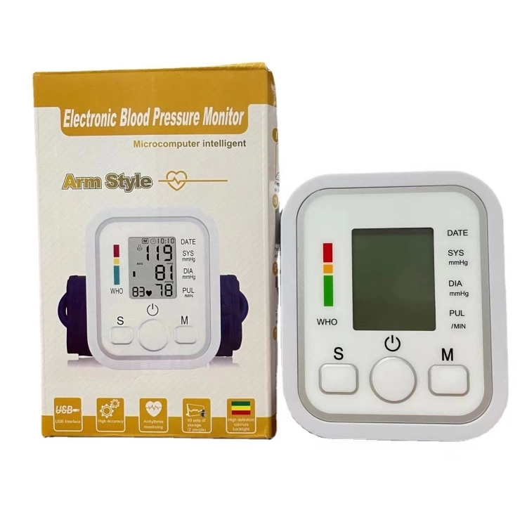 Factory Selling Voice Function Digital Blood Pressure Device Electronic Blood Pressure Monitor