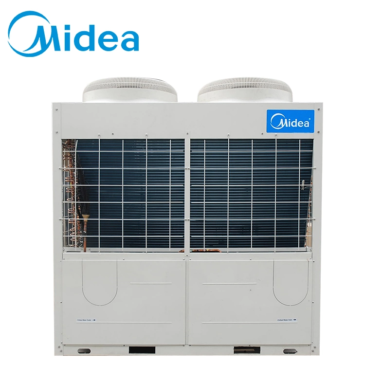 Midea CE Certificated Flexible Installation on Sail Central HVAC Modular Air Cooled Industrial Scroll Water Chiller Easy Control