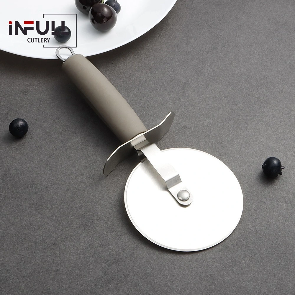 Premium Kitchen Stainless Steel Pizza Cutter Wheel Super Sharp