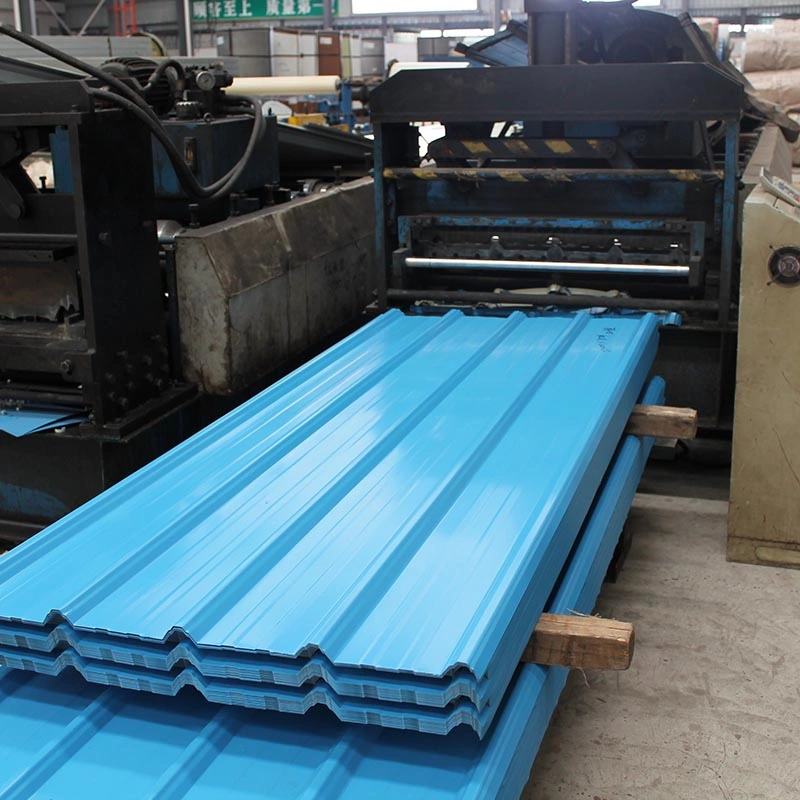 PPGL PPGI Tile/Pre Painted Zincalume Roofing Sheet/Galvanized Corrugated Steel Roofing Plate