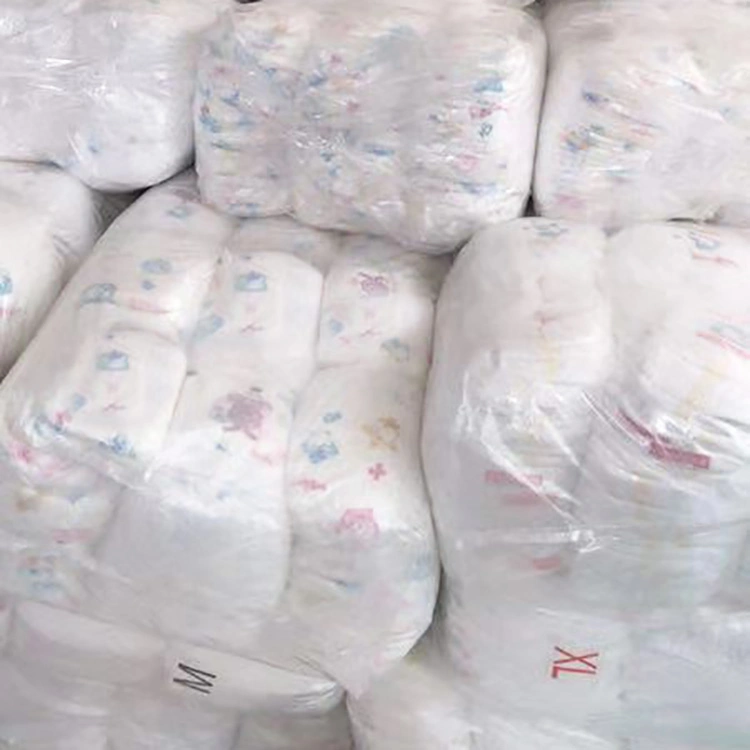 Stock mucho algodón Abdl pañal Categoría B China Pañales en gran parte de China