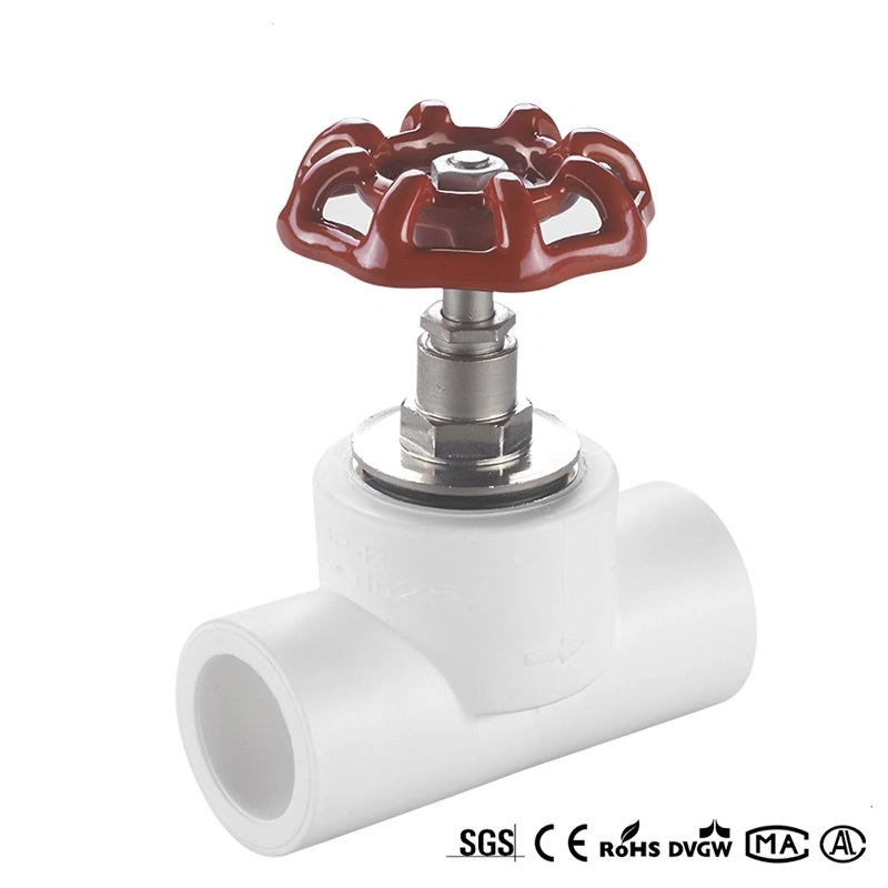 PPR Stop Valve Plastic Pipe Welding PPR Stop Valve for Water Pipe