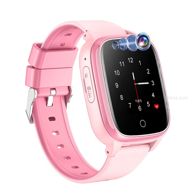 Factory Supply 4G IP67 Waterproof Hidden Tracking Kids security GPS Tracker Android Smart Watch with Video Call Take off Alert classroom mode D31U