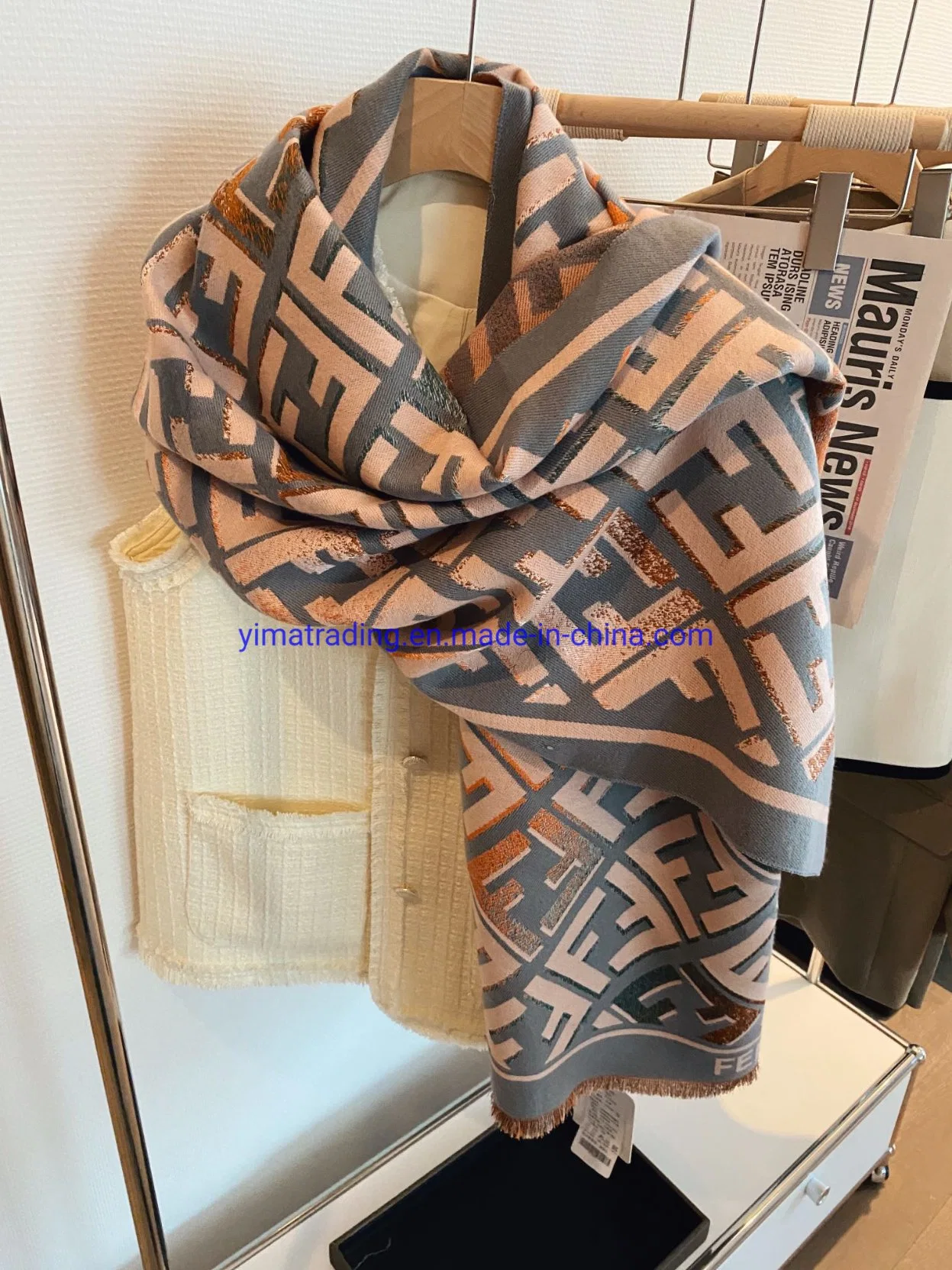 Replicas Scarf Factory Smoothfeeling Wholesale/Supplier Designer Brand Her0mes''s Ladies Scarves Women Shawl Soft Embroidery Letter of Designer Scarfs