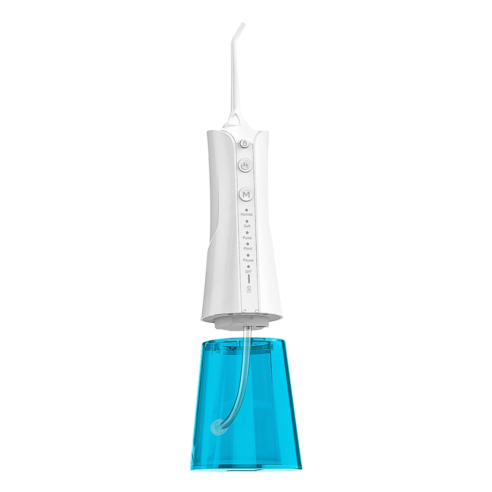 Hydropulseur Manuel Professionnel avec Réservoir de 300 ml, Mini Hydropulseur Oral sans Fil